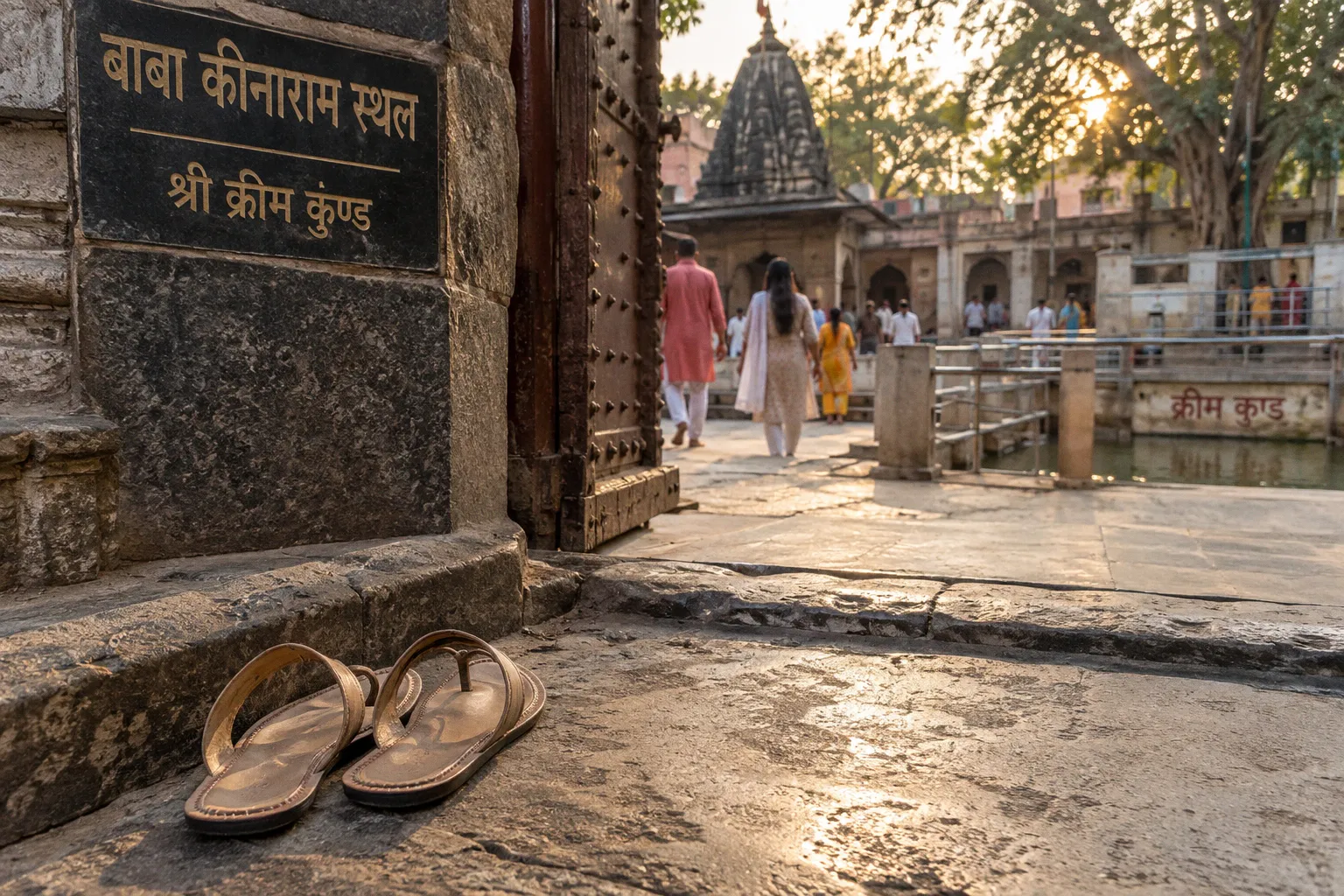 Baba Kinaram Sthal: visitor etiquette and dress code