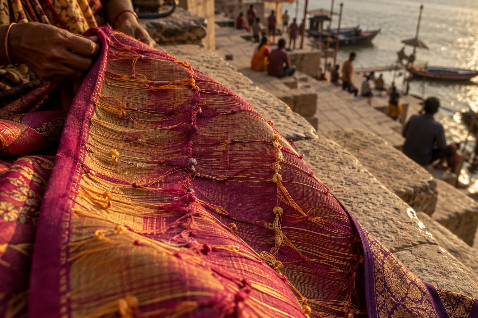 Banarasi silk sarees: government emporium or private boutiques