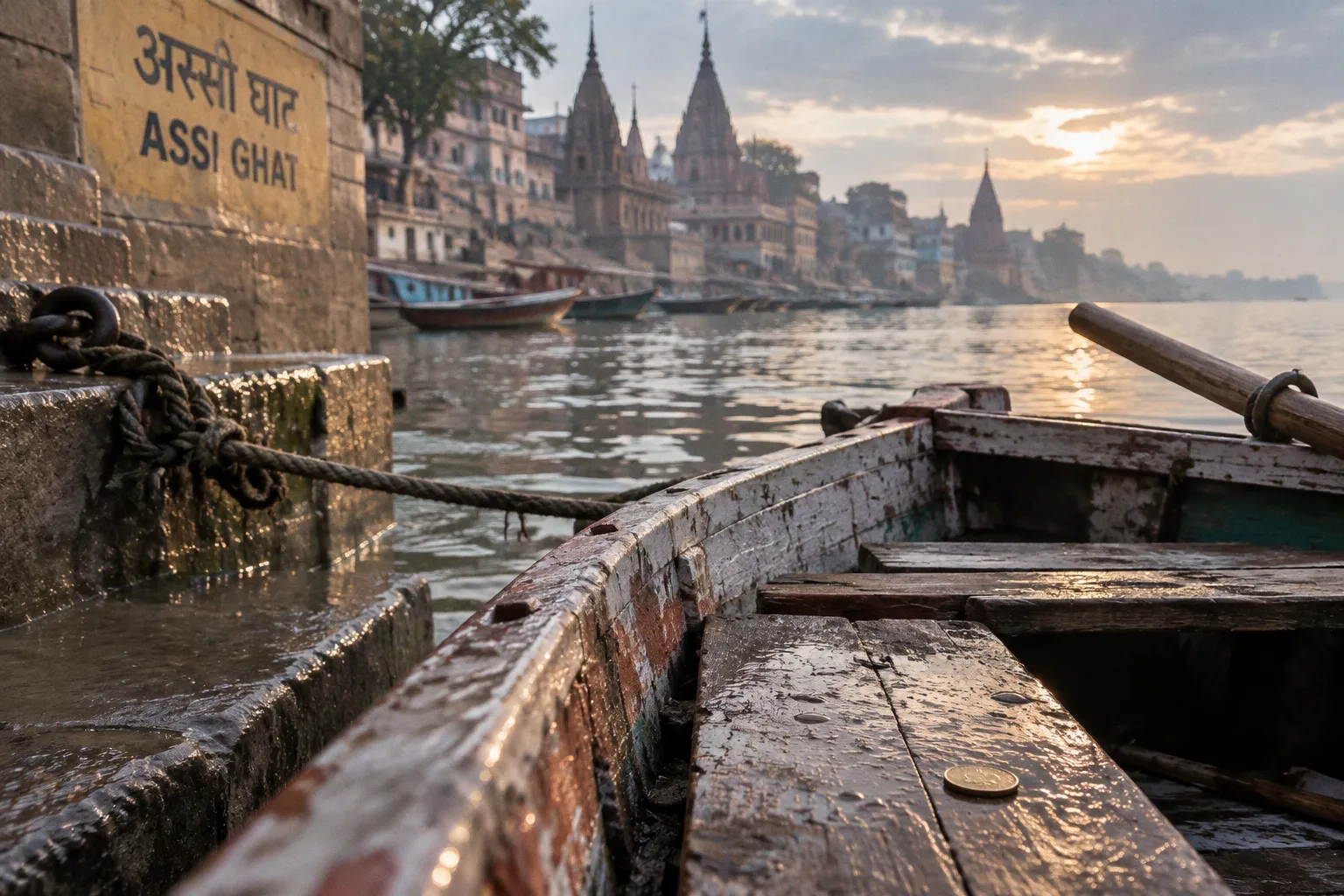 Ganga boat ride costs and common overcharging traps