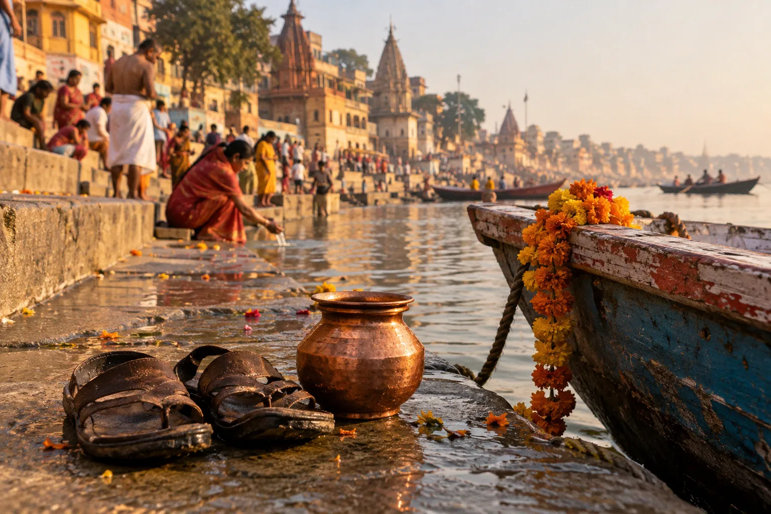 Navigating Varanasi During the Intense Lolark Chhath Pilgrimage