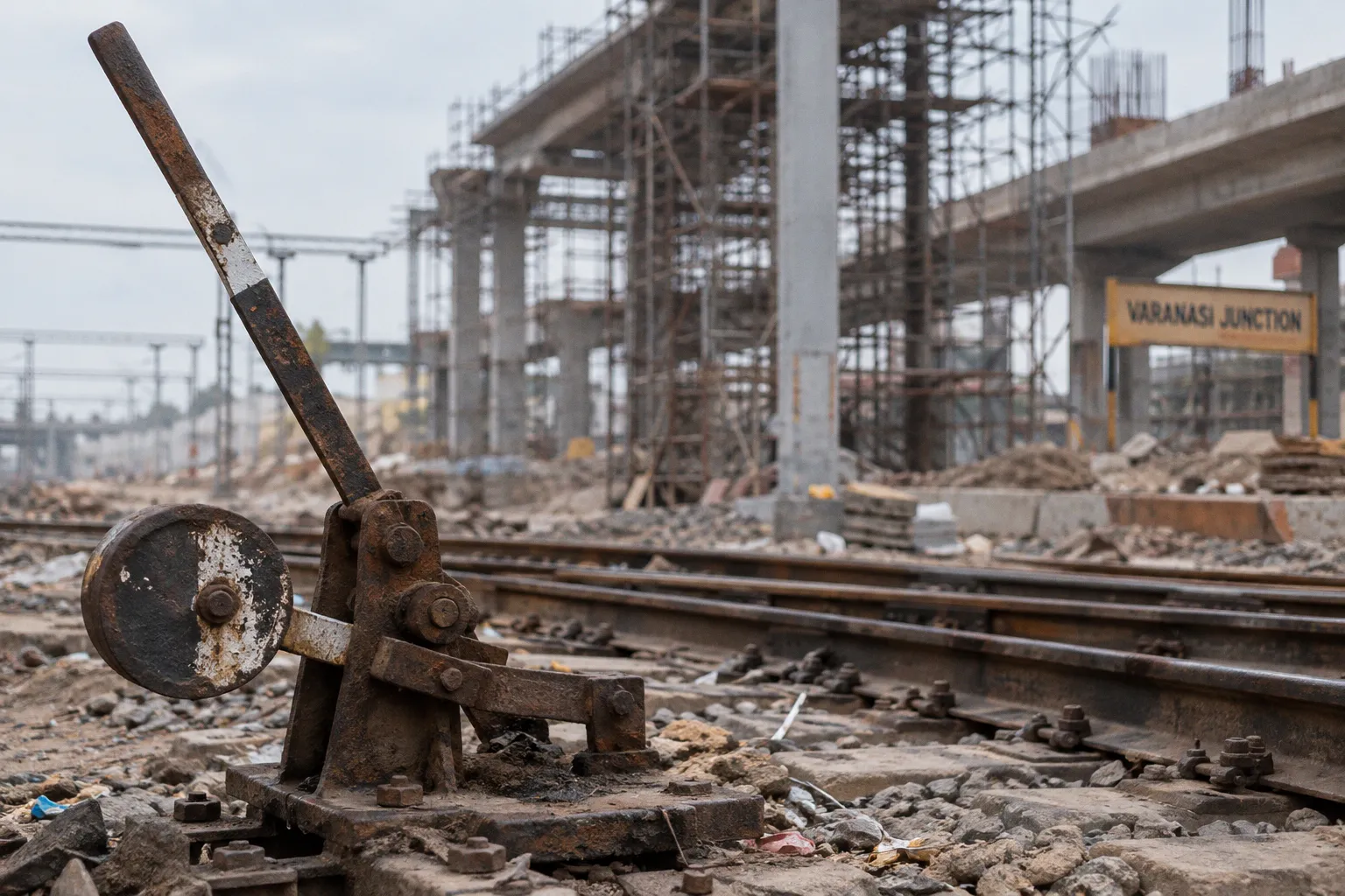 Varanasi Junction redevelopment: navigating transit delays